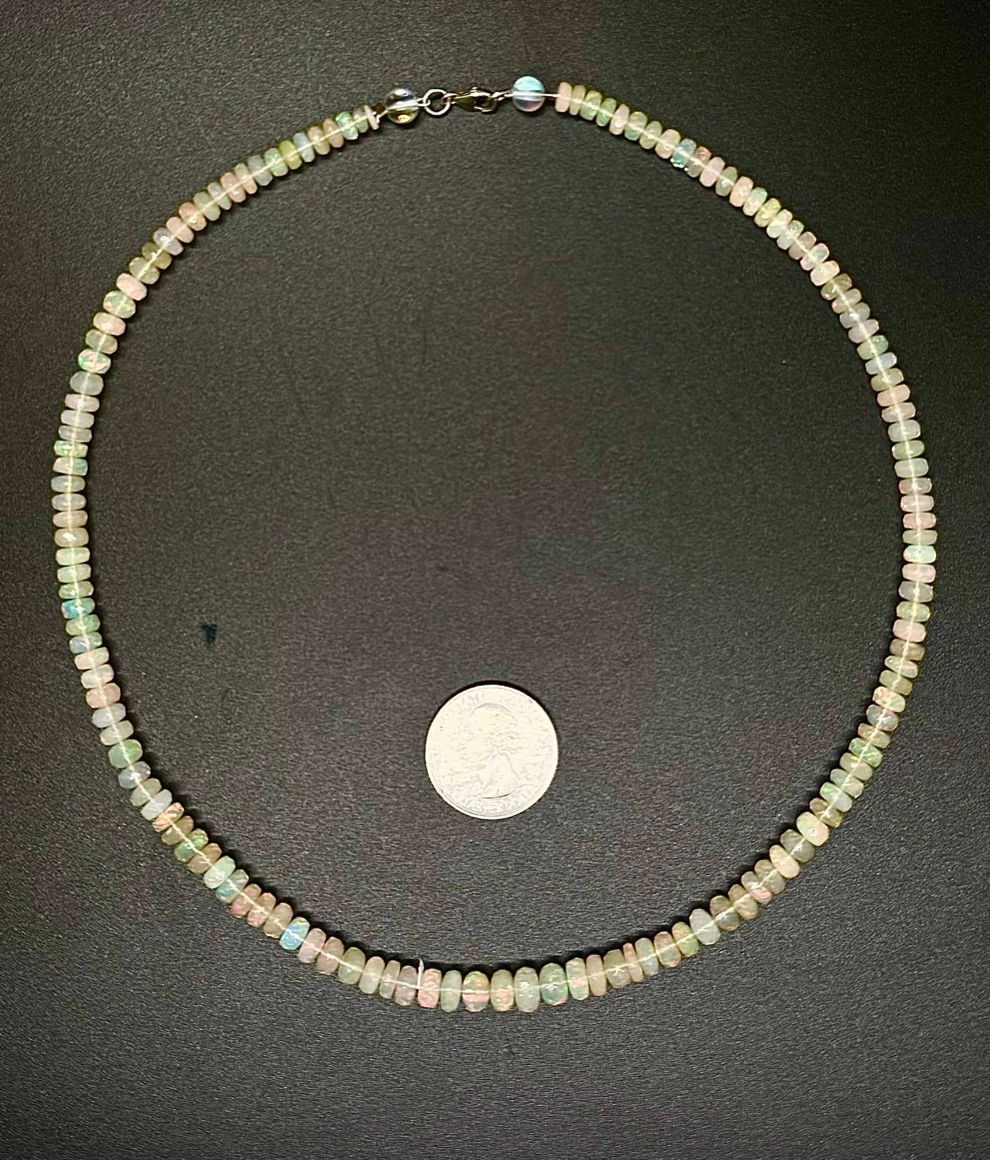 Opal necklace