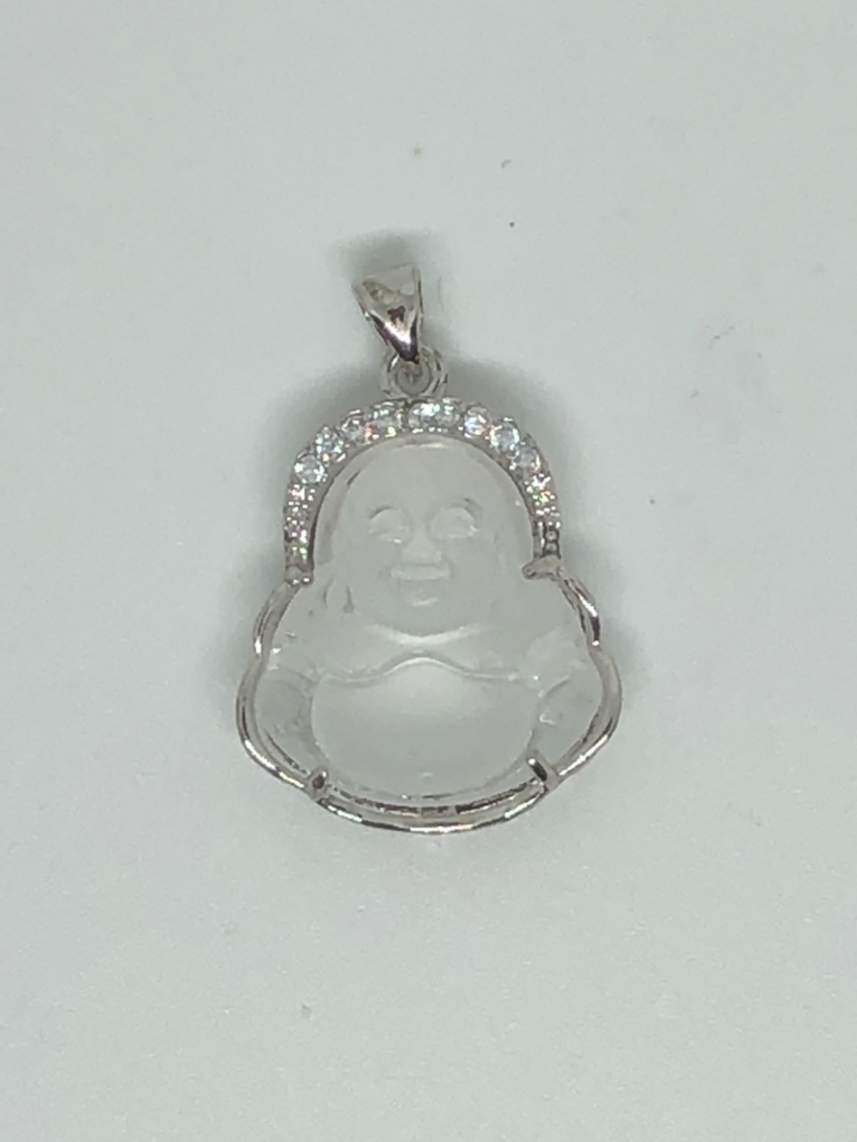 Translucent Quartz Buddha