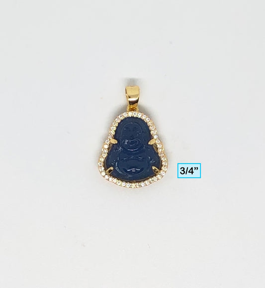Ocean Blue Buddha - Mini Size Pendant