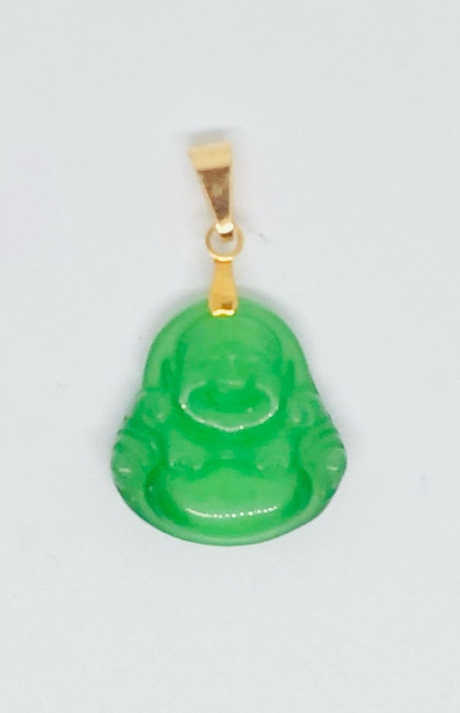 Frameless - Cat Eye Green Buddha