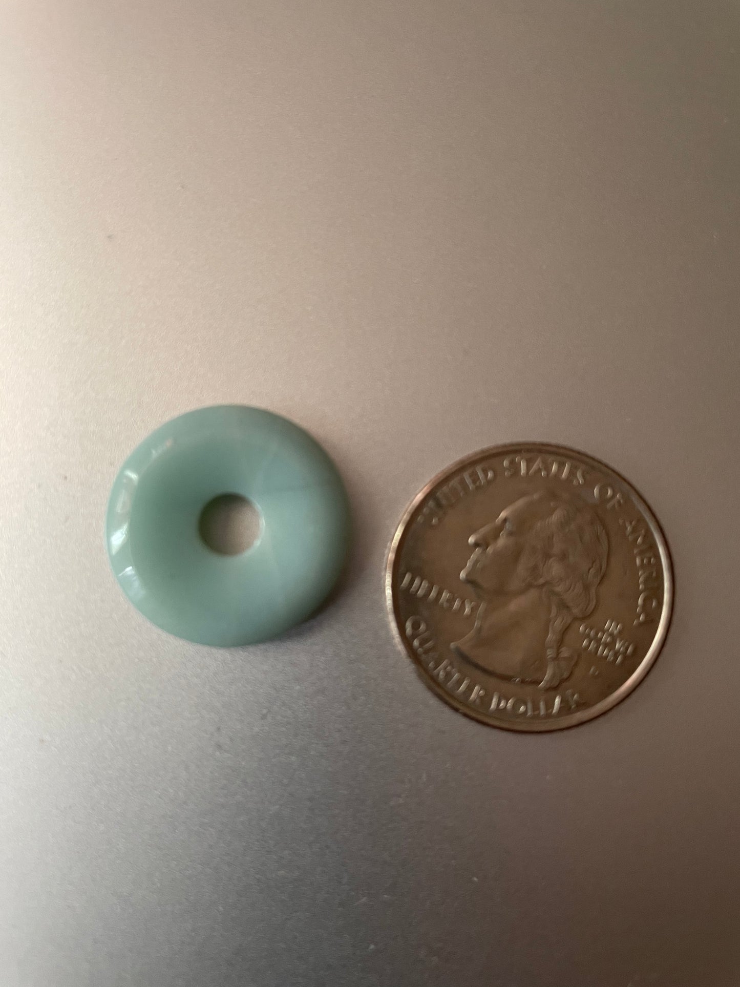 amazonite donut