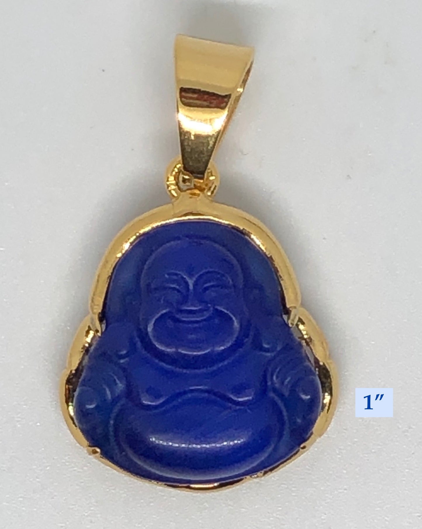 Royal Blue Cat Eye Buddha