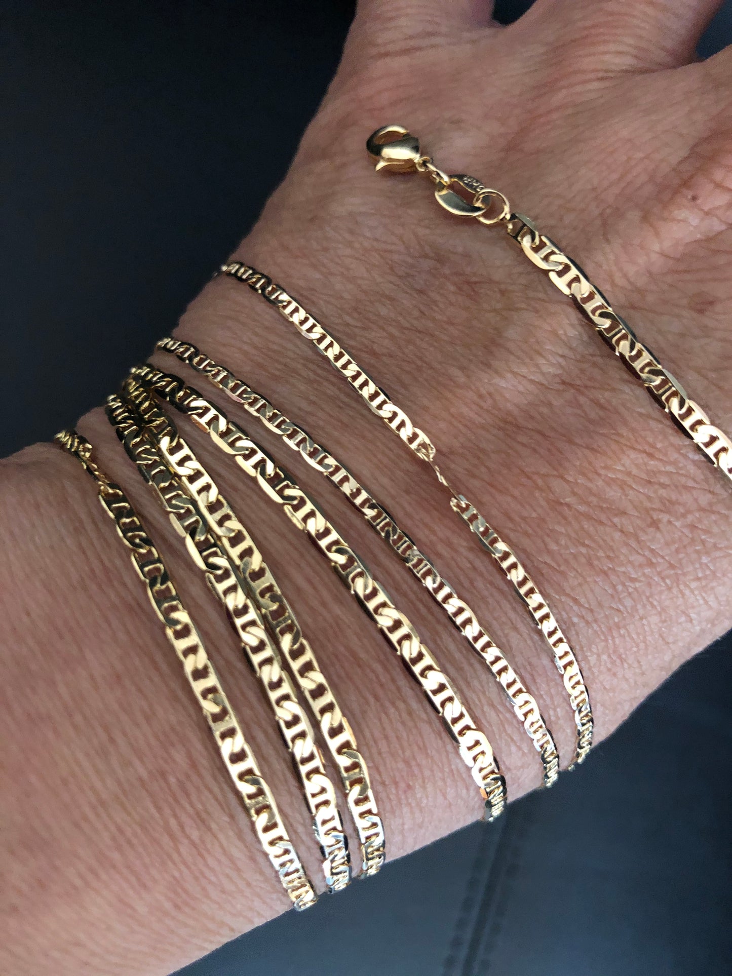 Mariner Gold Filled Chains (Choose Your Length)