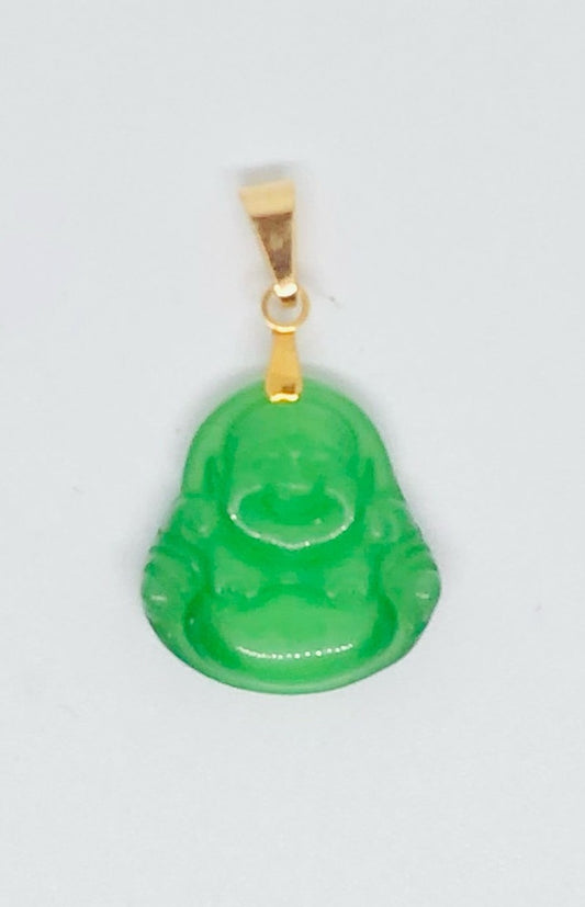 Frameless - Cat Eye Green Buddha