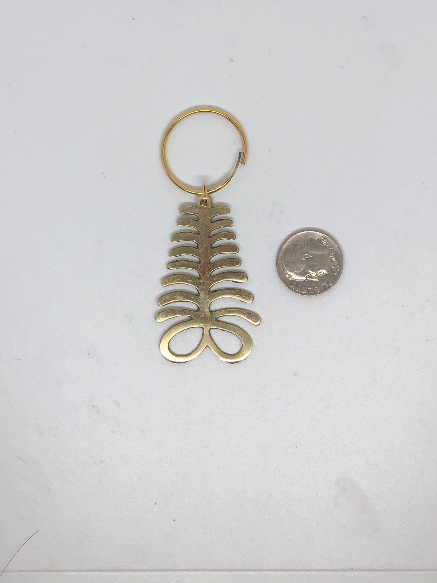 Adinkra Symbol - Aya (ONE Earring, Hair piece or Pendant)